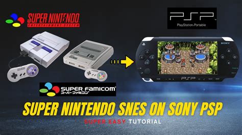 psp emulator games|Super Nintendo (SNES) Emulators for Psp .